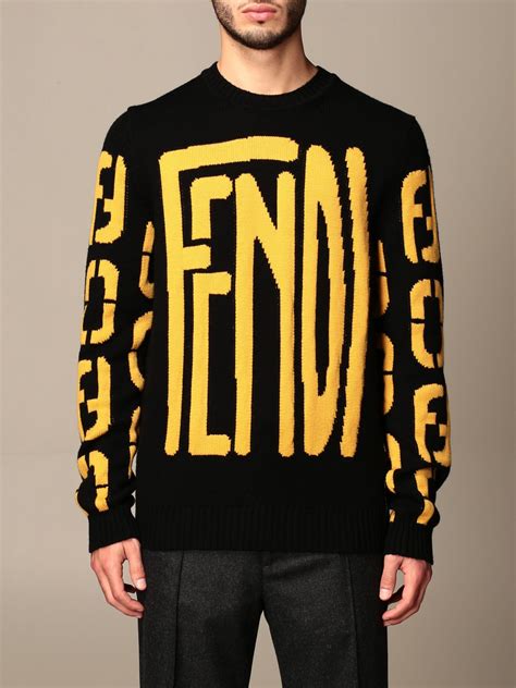 men fendi sweatshirt|Fendi oversized sweater.